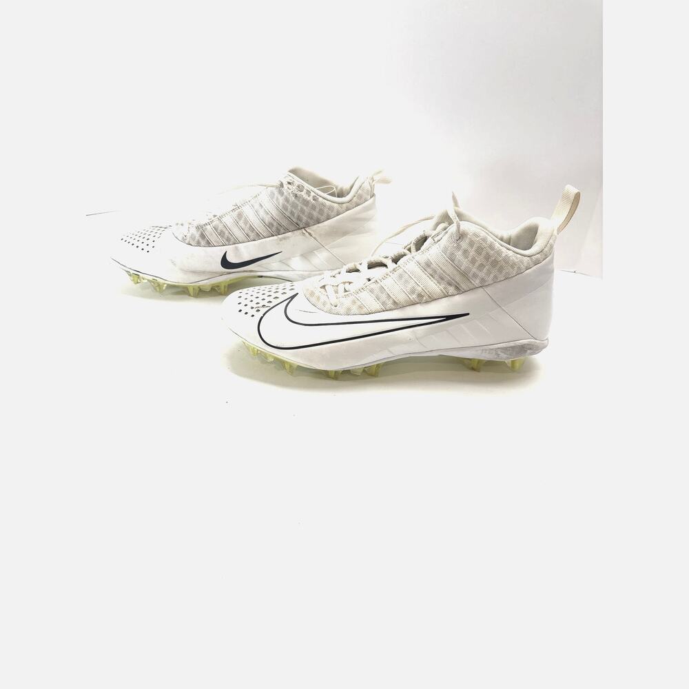 Nike Men’s Size 11 White Black Turf Shoes Athletic Field Cleats